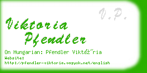 viktoria pfendler business card